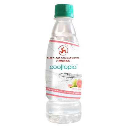 Picture of Three Legs Cooltopia Cooling Water - Guava 320ML