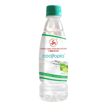 Picture of Three Legs Cooltopia Cooling Water - Lime 320ML