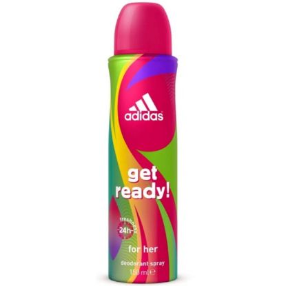 Picture of Adidas Deodorant Body Spray Get Ready for Women 150ml