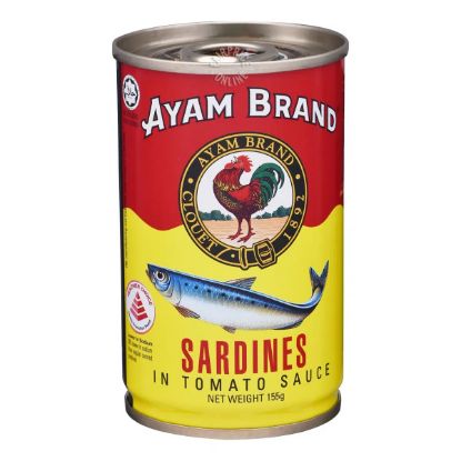 Picture of Ayam Brand Sardines in Tomato Sauce 155g