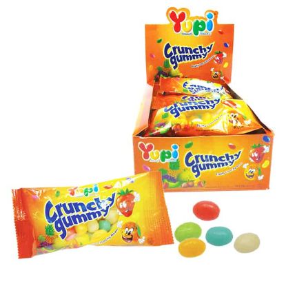 Picture of Yupi Crunchy Gummy Bean 40g