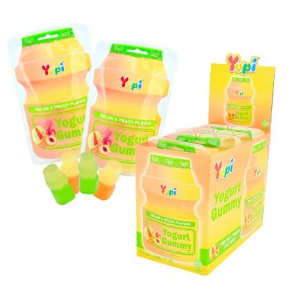 Picture of Yupi Yogurt Gummy Peach & Melon 35g