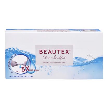 Picture of Beautex Disposable Cloth-Like Kitchen Towels 50sheets