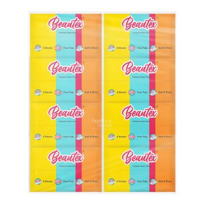 Picture of Beautex Pocket Tissue 3Ply 48x8sheets