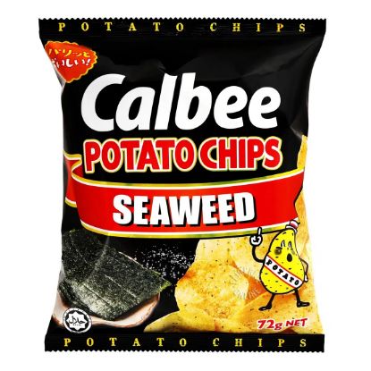 Picture of Calbee Potato Chips Seaweed 72g