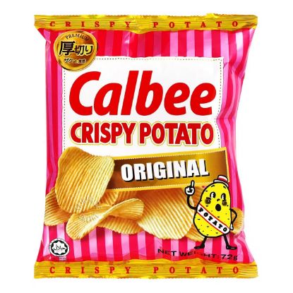Picture of Calbee Crispy Potato Chips Original 72g