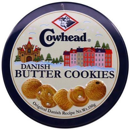 Picture of Cowhead Danish Butter Cookies 150g