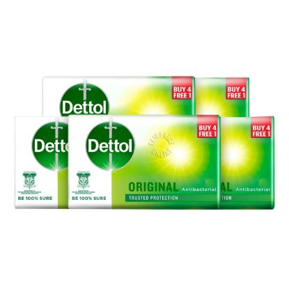 Picture of Dettol Anti-Bacterial Bar Soap Original 4x100g