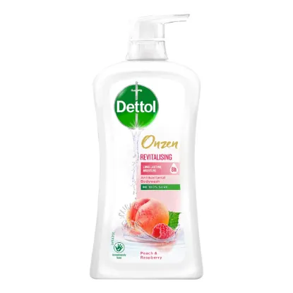 Picture of Dettol Onzen Anti-Bacterial Body Wash Peach & Raspberry 950ml