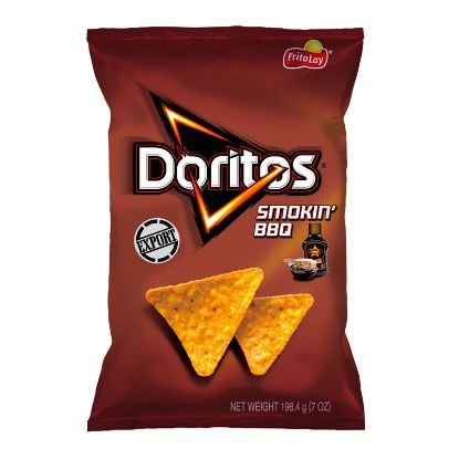 Picture of Doritos Tortilla Chips Smokin' BBQ 198.4g