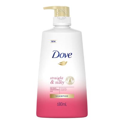 Picture of Dove Shampoo Straight & Silky 680ml