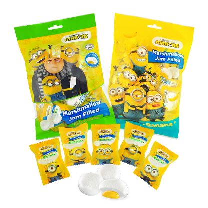 Picture of Minions Marshmallow Jam Filled Banana 90g