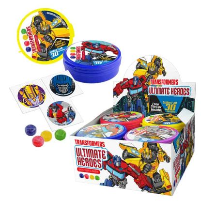 Picture of  Transformers Tin Candy - Mix Fruit 20g