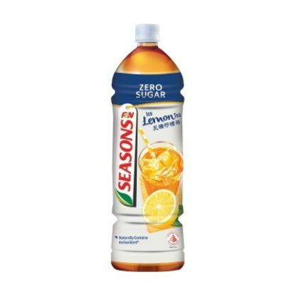 Picture of F&N Seasons Ice Lemon Tea Zero Sugar Bottle 1.5L
