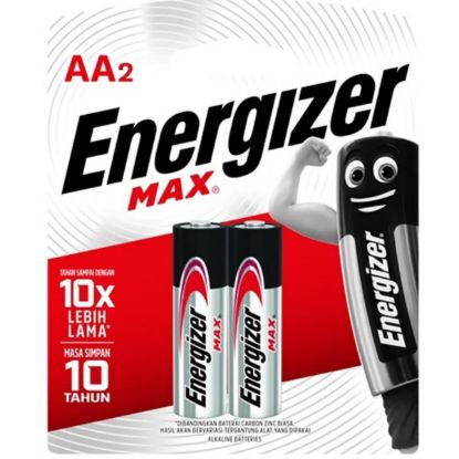 Picture of Energizer Max 1.5V Alkaline Battery - AA Size 2pcs