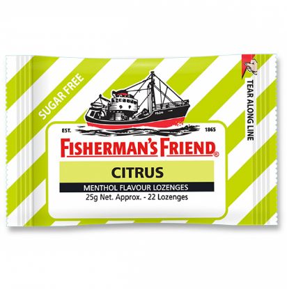 Picture of Fisherman's Friend Sugar Free Lozenges - Citrus 25g