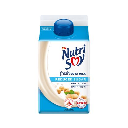 Picture of F&N Nutrisoy Fresh Soya Milk Hi-Calcium - Reduced Sugar 475ml
