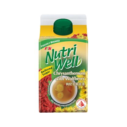 Picture of F&N NutriWell Chrysanthemum with Wolfberry 475ml
