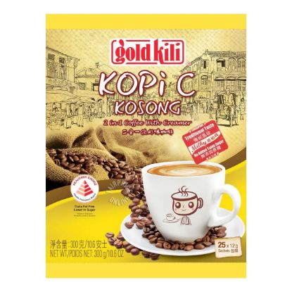 Picture of Gold Kili 2-in-1 Instant Coffee with Creamer Kopi-C Kosong 25x12g