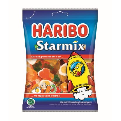 Picture of Haribo Gummies - Starmix 80g