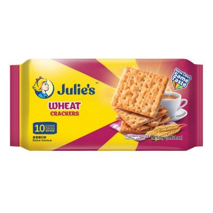 Picture of Julies Wheat Crackers 250g (10 packs)